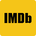 Black letters on yellow background spell “IMDb.”